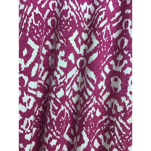 Lauren Ralph Lauren Pink and White Palazzo Pants Women's Medium - Picture 2 of 4